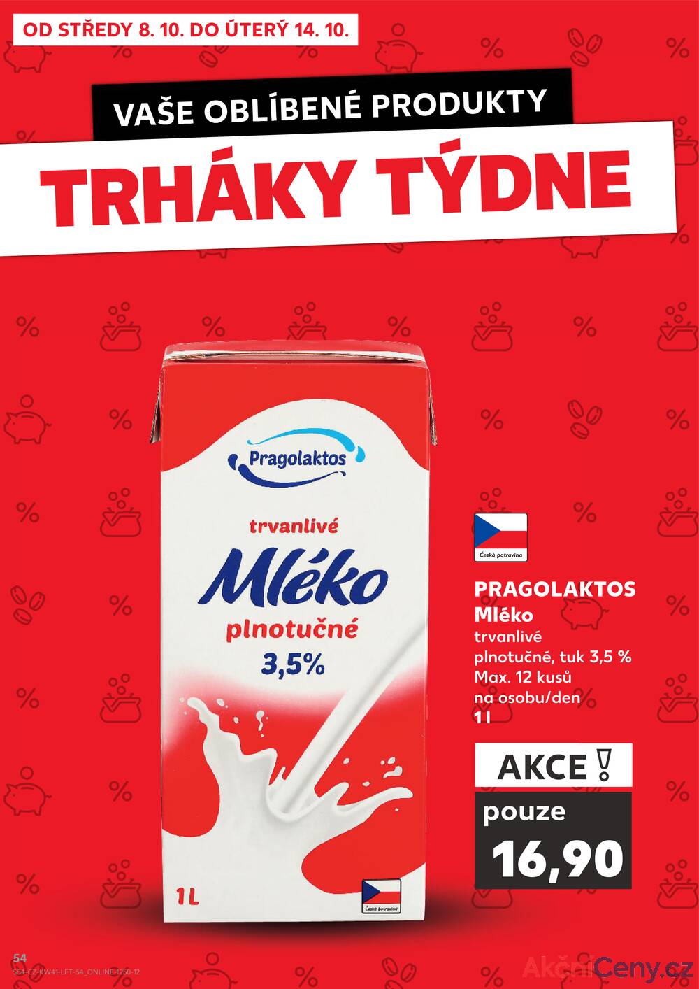 Leták Kaufland - Kaufland 8.10. - 14.10. - Kaufland - Kolín - strana 54