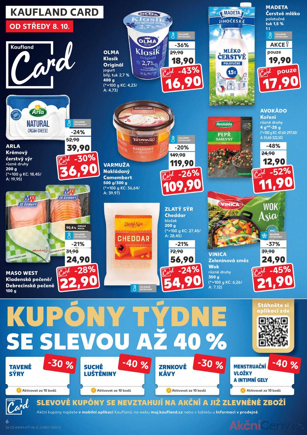 Leták Kaufland - Kaufland 8.10. - 14.10. - Kaufland - Jičín - strana 6