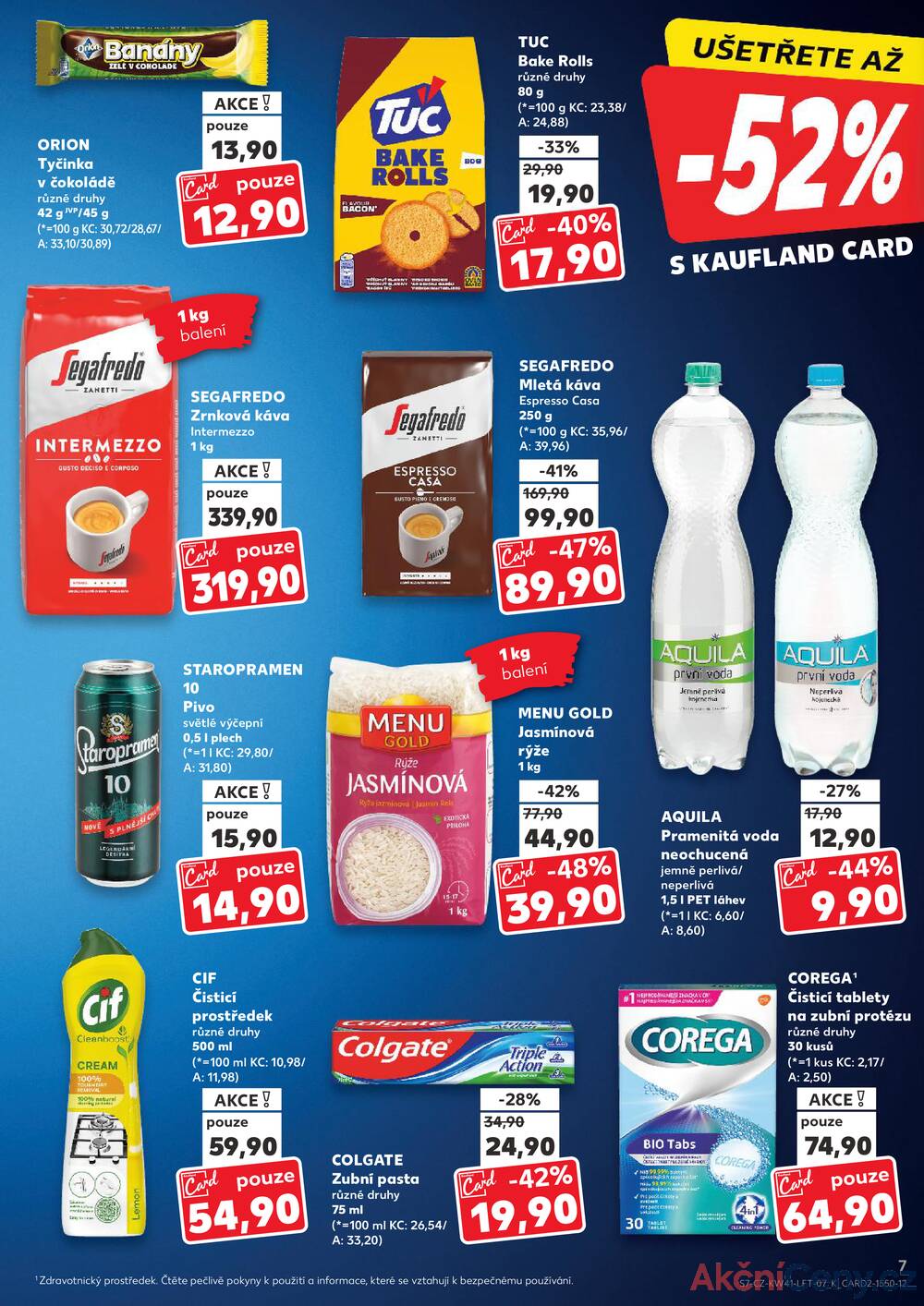 Leták Kaufland - Kaufland 8.10. - 14.10. - Kaufland - Znojmo (Dukelských bojovníků) - strana 7