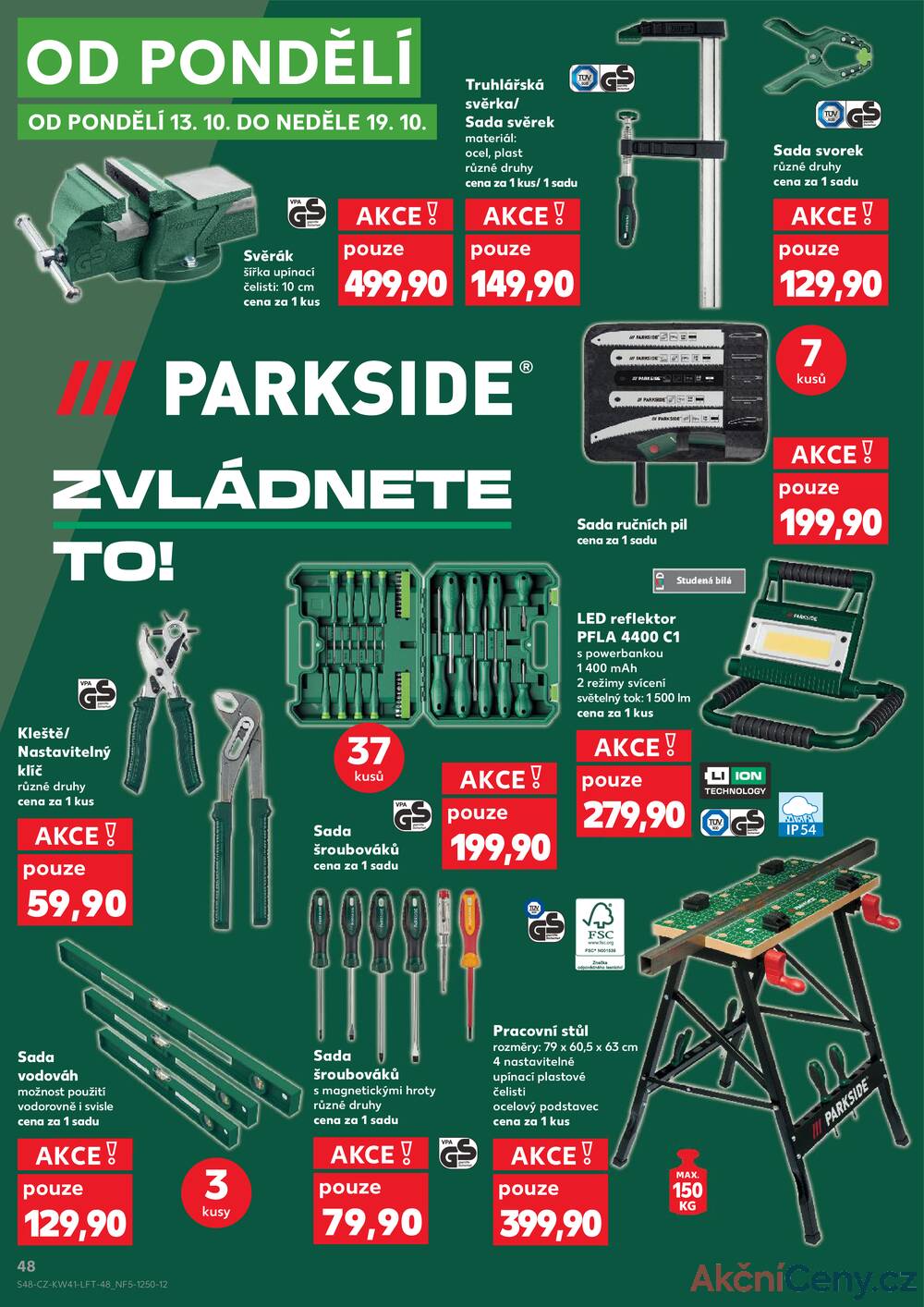 Leták Kaufland - Kaufland 8.10. - 14.10. - Kaufland - Znojmo (Jarošova) - strana 48
