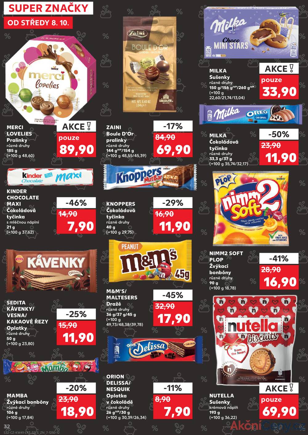 Leták Kaufland - Kaufland 8.10. - 14.10. - Kaufland - Blansko - strana 32
