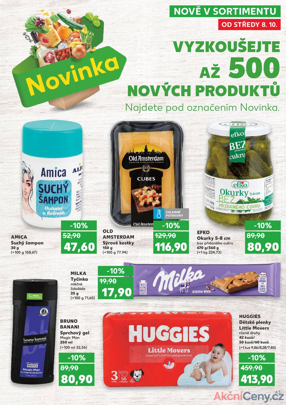 Leták Kaufland - Kaufland 8.10. - 14.10. - Kaufland - Bruntál - strana 43