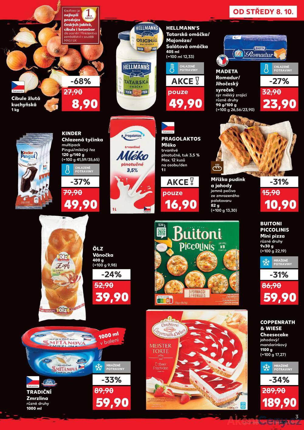 Leták Kaufland - Kaufland 8.10. - 14.10. - Kaufland - Kopřivnice - strana 3