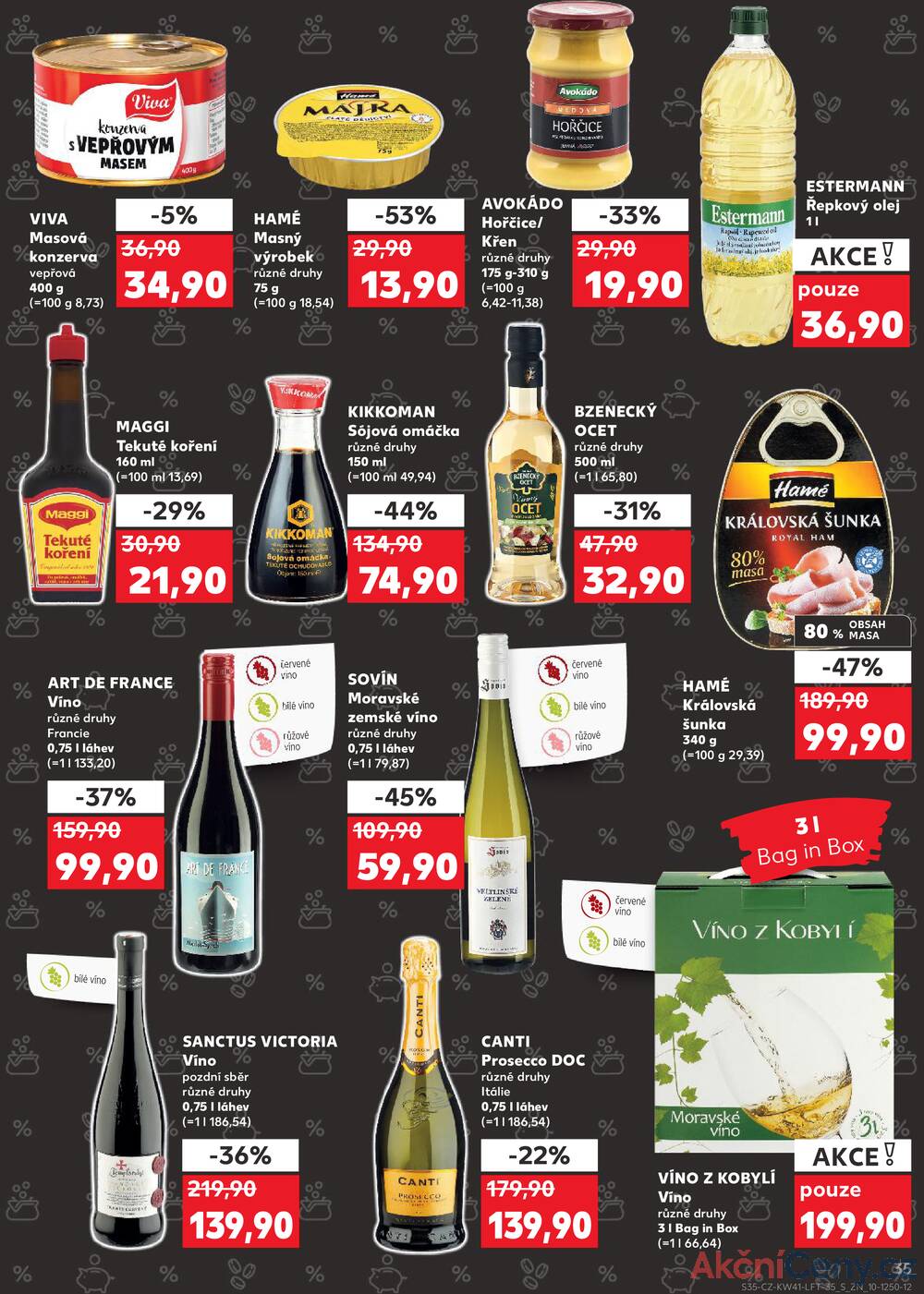 Leták Kaufland - Kaufland 8.10. - 14.10. - Kaufland - Brandýs nad Labem - strana 35