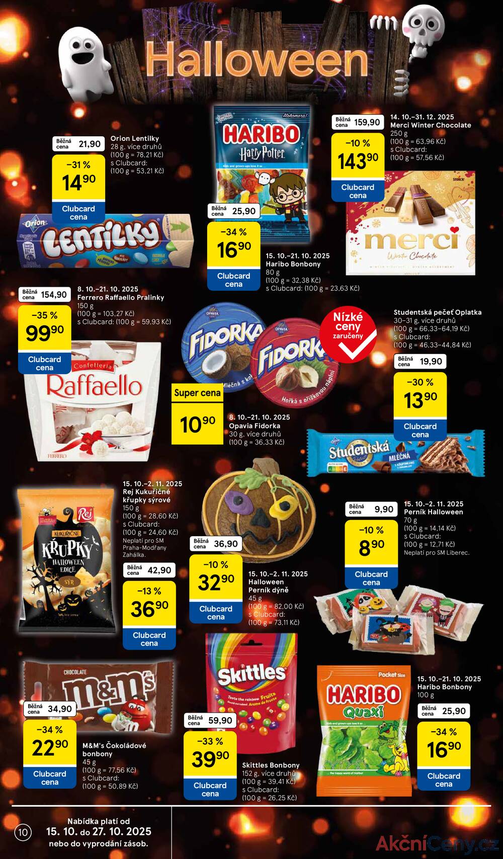 Leták Tesco - Tesco supermarkety od 15.10. do 21.10.2025 - strana 10