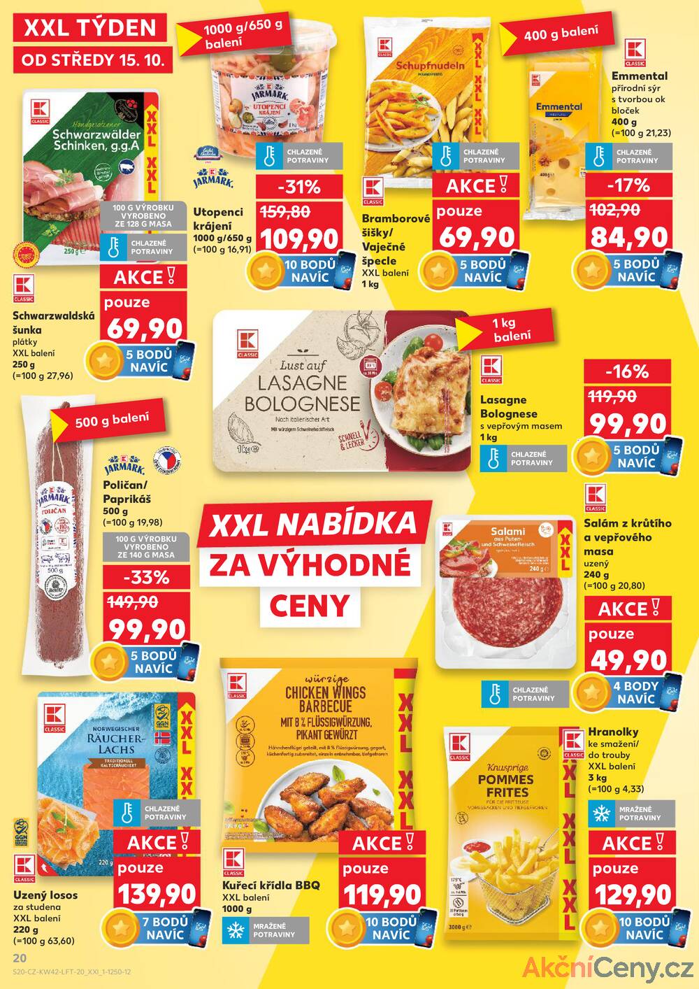 Leták Kaufland - Kaufland 15.10. - 21.10. - Kaufland - Strakonice - strana 20