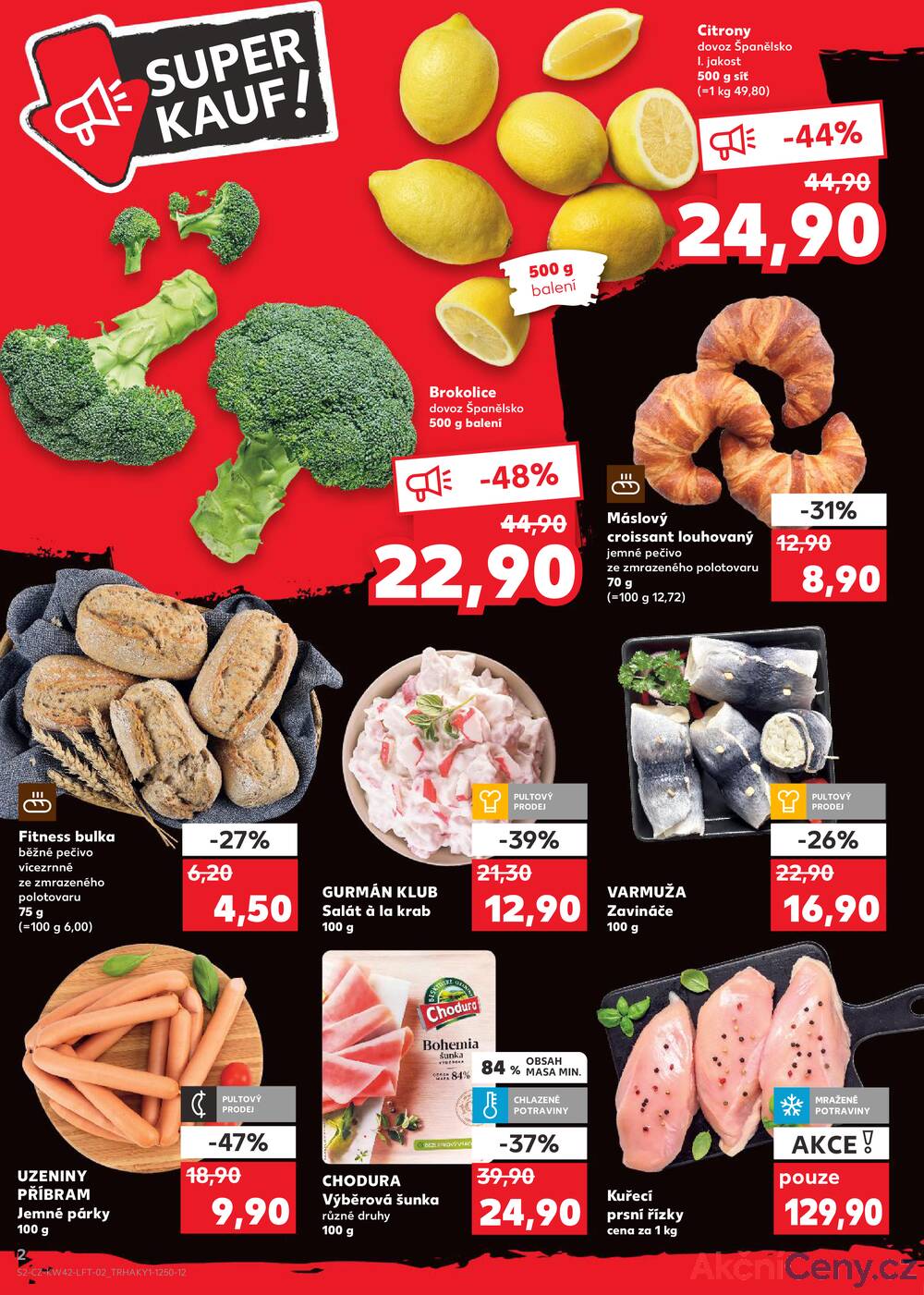 Leták Kaufland - Kaufland 15.10. - 21.10. - Kaufland - Náchod - strana 2