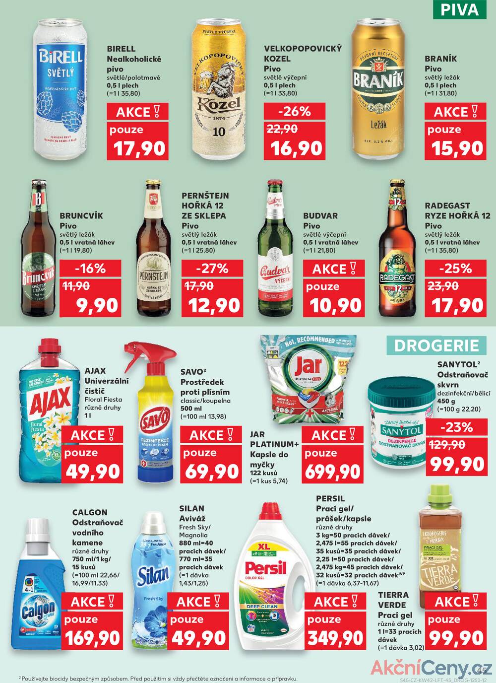 Leták Kaufland - Kaufland 15.10. - 21.10. - Kaufland - Hradec Králové - strana 45
