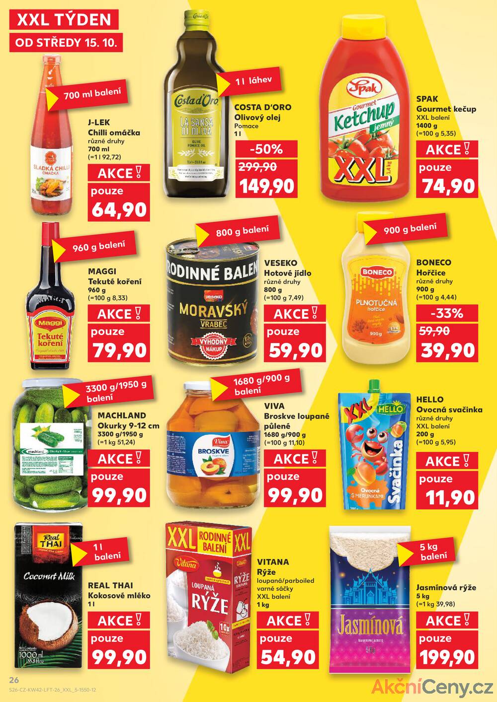 Leták Kaufland - Kaufland 15.10. - 21.10. - Kaufland - Příbram - strana 26