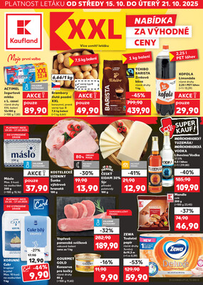 Leták Kaufland 15.10. - 21.10. - Kaufland - Příbram