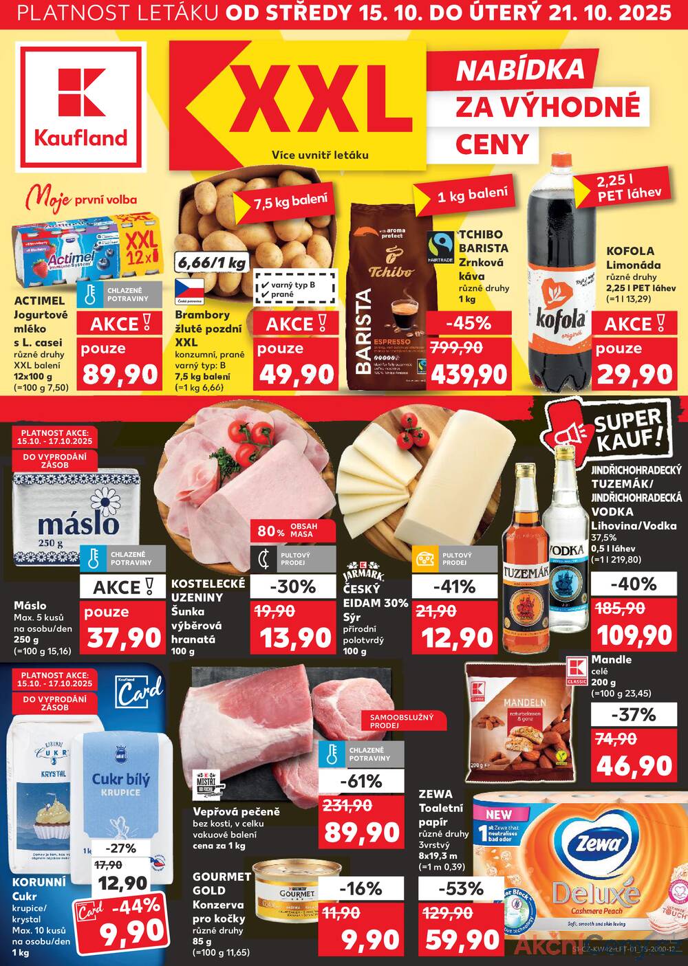 Leták Kaufland - Kaufland 15.10. - 21.10. - Kaufland - Orlová - strana 1