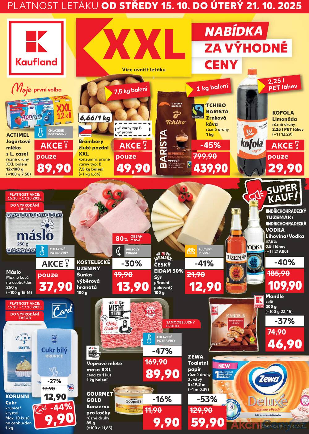 Leták Kaufland - Kaufland 15.10. - 21.10. - Kaufland - Rychnov nad Kněžnou - strana 1