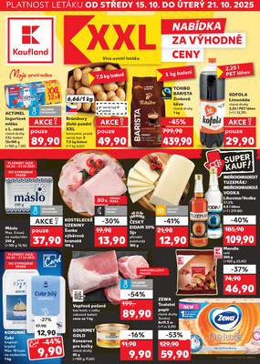 Leták Kaufland 15.10. - 21.10. - Kaufland - Ostrava - Poruba