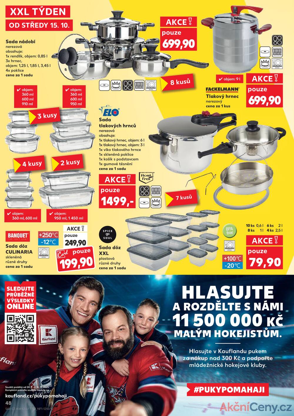 Leták Kaufland - Kaufland 15.10. - 21.10. - Kaufland - Znojmo (Jarošova) - strana 48