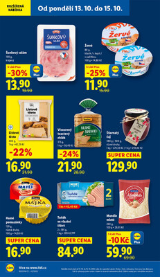 Lidl od 13.10. do 15.10.2025