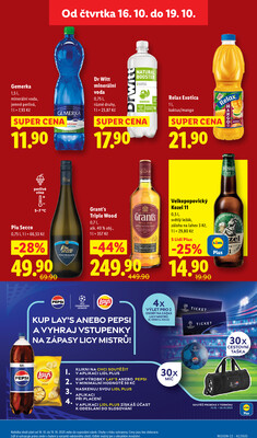 Lidl Čtvrtek od 16.10. do 19.10.2025