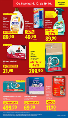 Lidl Čtvrtek od 16.10. do 19.10.2025
