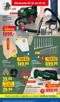 Lidl Čtvrtek od 16.10. do 19.10.2025