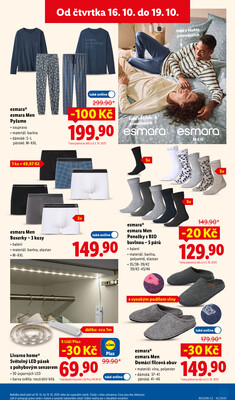 Lidl Čtvrtek od 16.10. do 19.10.2025