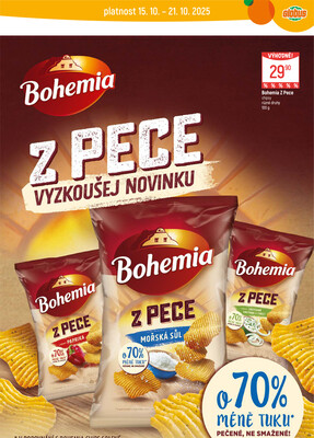 Akční leták Globus 15.10. - 21.10.2025 - Globus České Budějovice