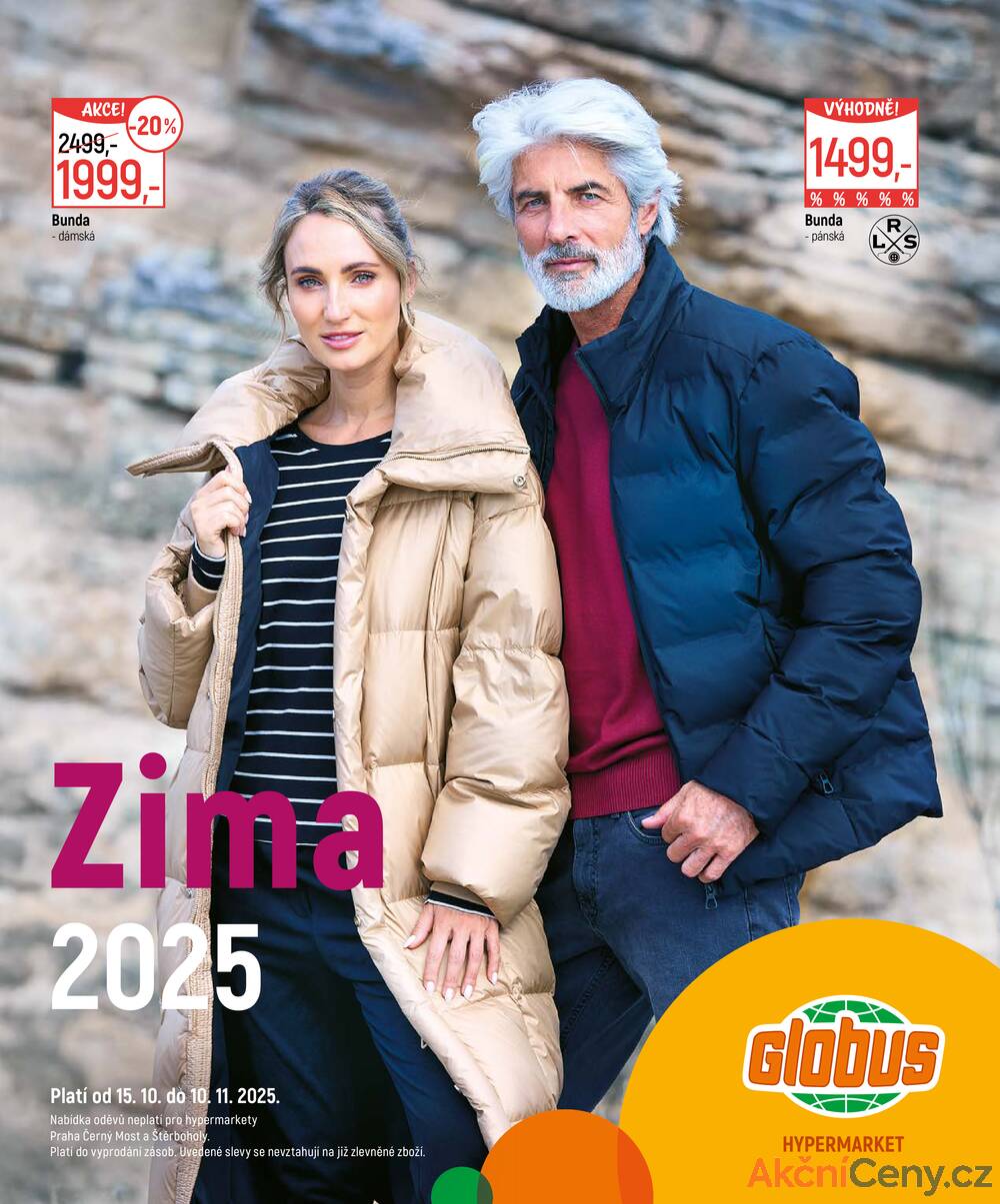 Leták Globus - Akční leták Globus 15.10. - 10.11.2025 - Globus Havířov - strana 1