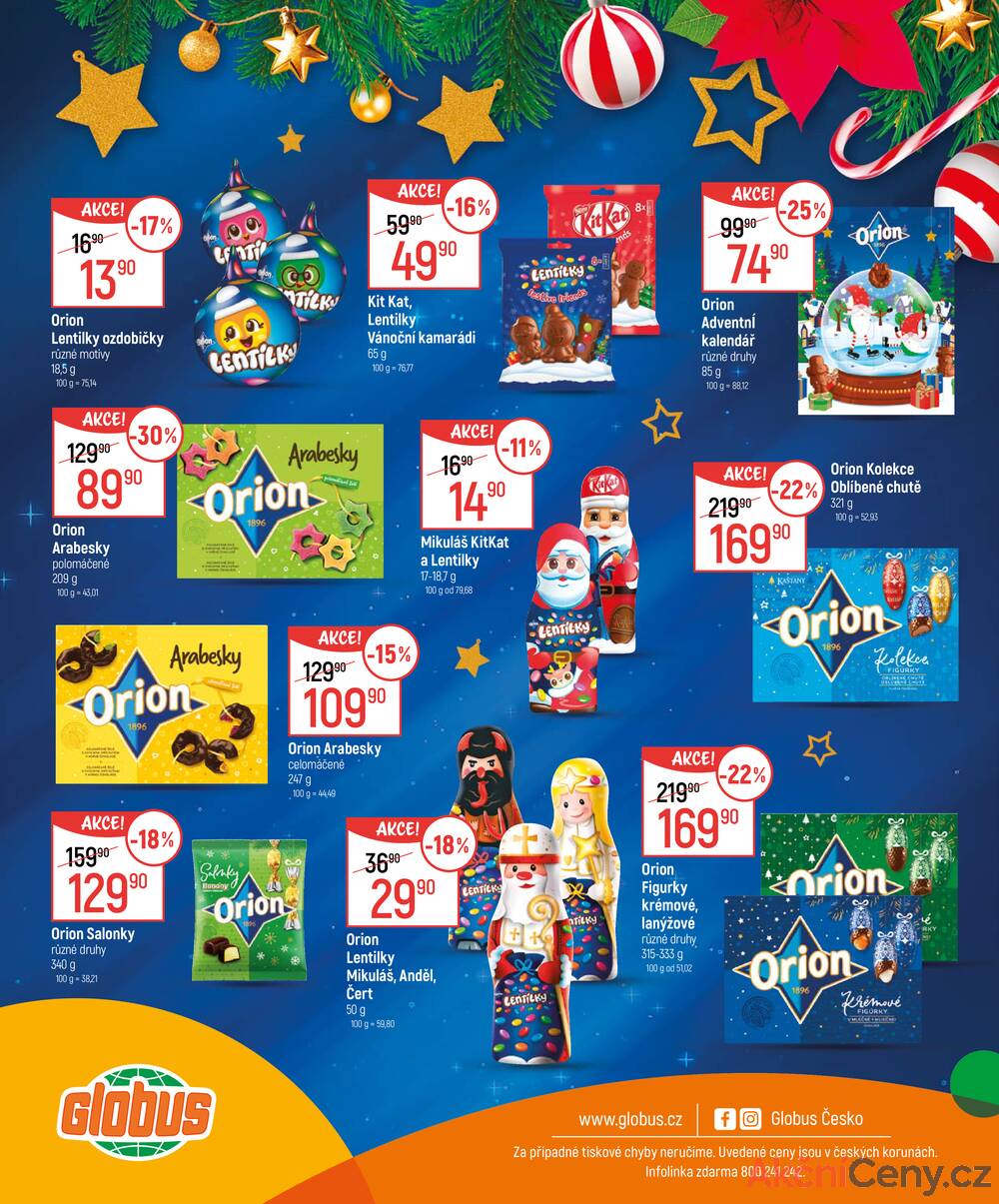 Leták Globus
		  platný do 5.12.2025 - strana 8