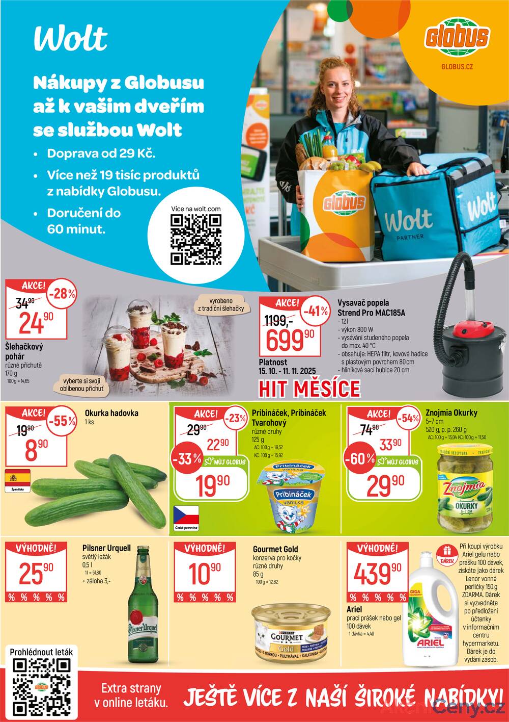 Leták Globus - Akční leták Globus 15.10. - 21.10.2025 - Globus Ostrava - strana 2