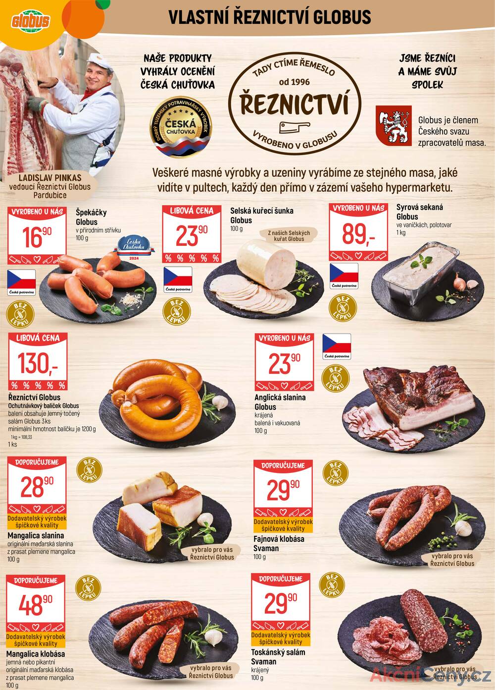 Leták Globus - Akční leták Globus 15.10. - 21.10.2025 - Globus Pardubice - strana 5