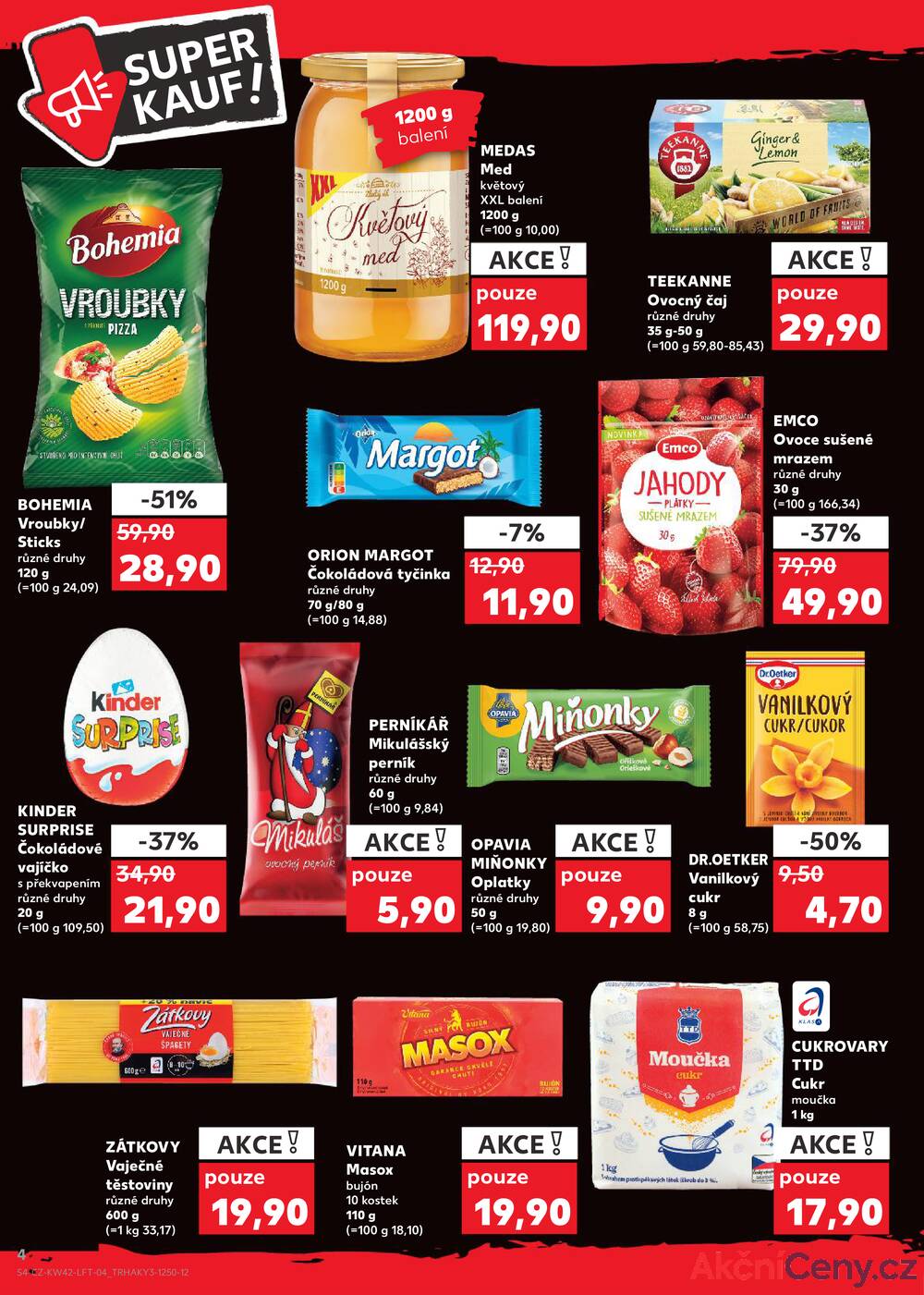 Leták Kaufland - Kaufland 15.10. - 21.10. - Kaufland - Šternberk - strana 4