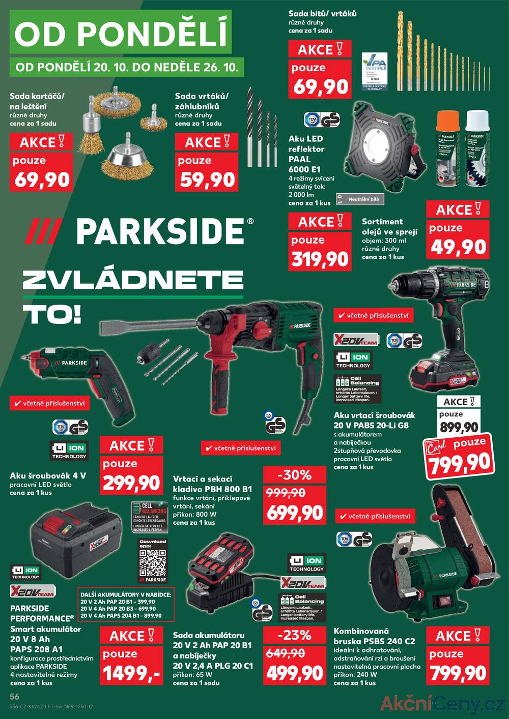 Leták Kaufland - Kaufland 15.10. - 21.10. - Kaufland - Valašské Meziříčí - strana 56