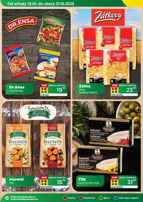 Tamda Foods od 15.10. do 21.10.2025