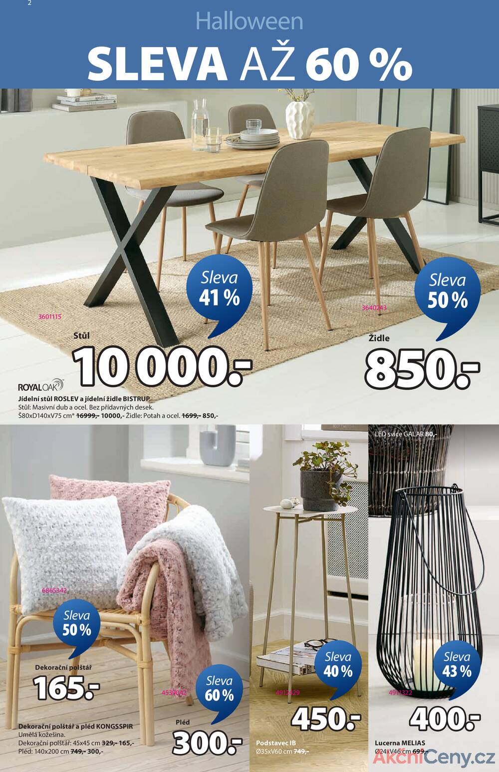 Leták Jysk
platný do 23.11.2025 - strana 2