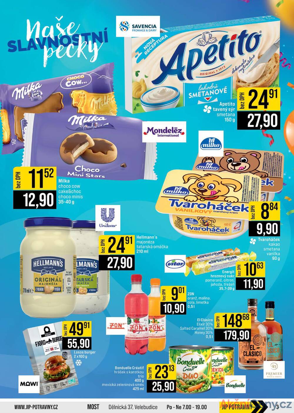 Leták JIP - JIP Cash & Carry Brno, Praha, Ostrava, Jilemnice, Pardubice, Ostrava, Karlovy Vary, Olomouc a Zlín od 15.10. do 21.10.2025 - strana 3