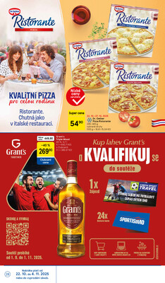 Tesco malé hypermarkety od 22.10. do 28.10.2025