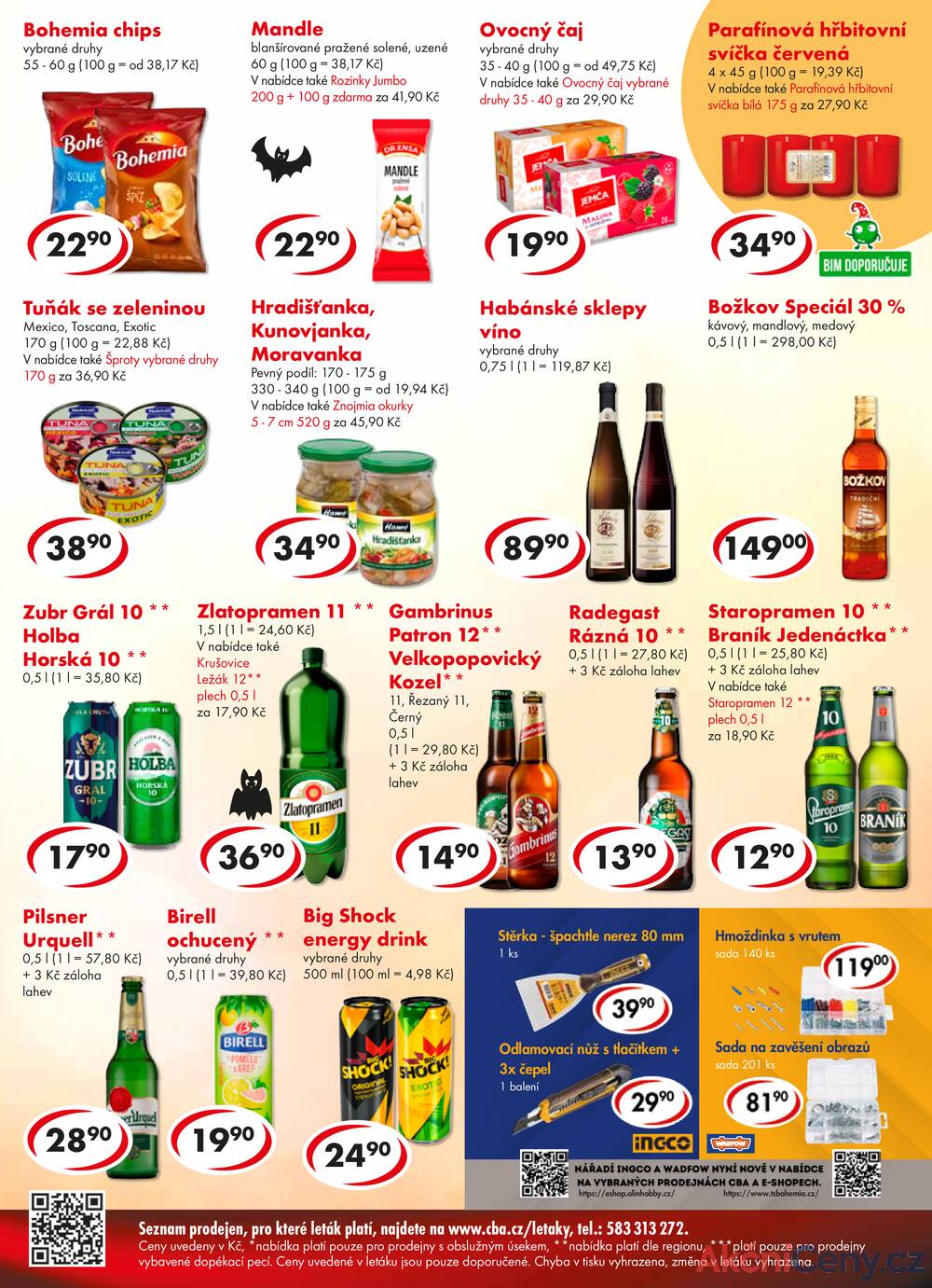Leták CBA
platný do 9.11.2025 - strana 4
