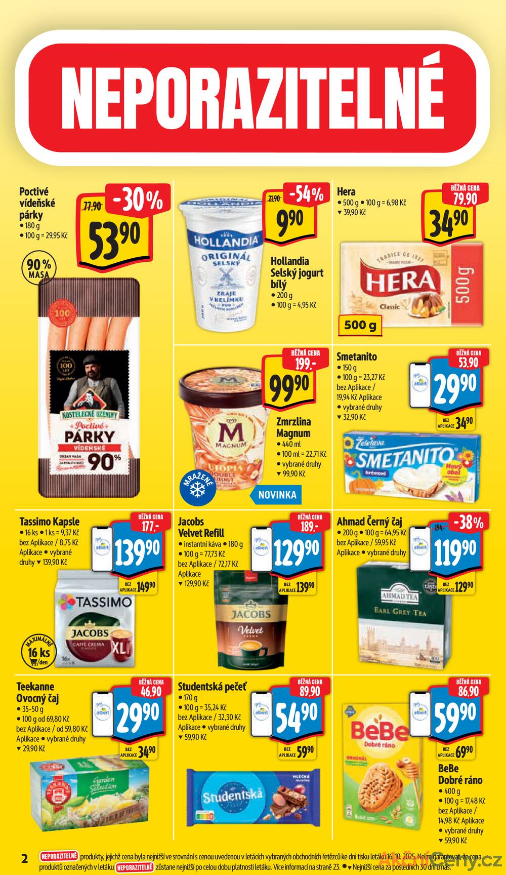 Leták Albert - Albert Supermarket Jihomoravský od 22.10. do 27.10.2025 - strana 6