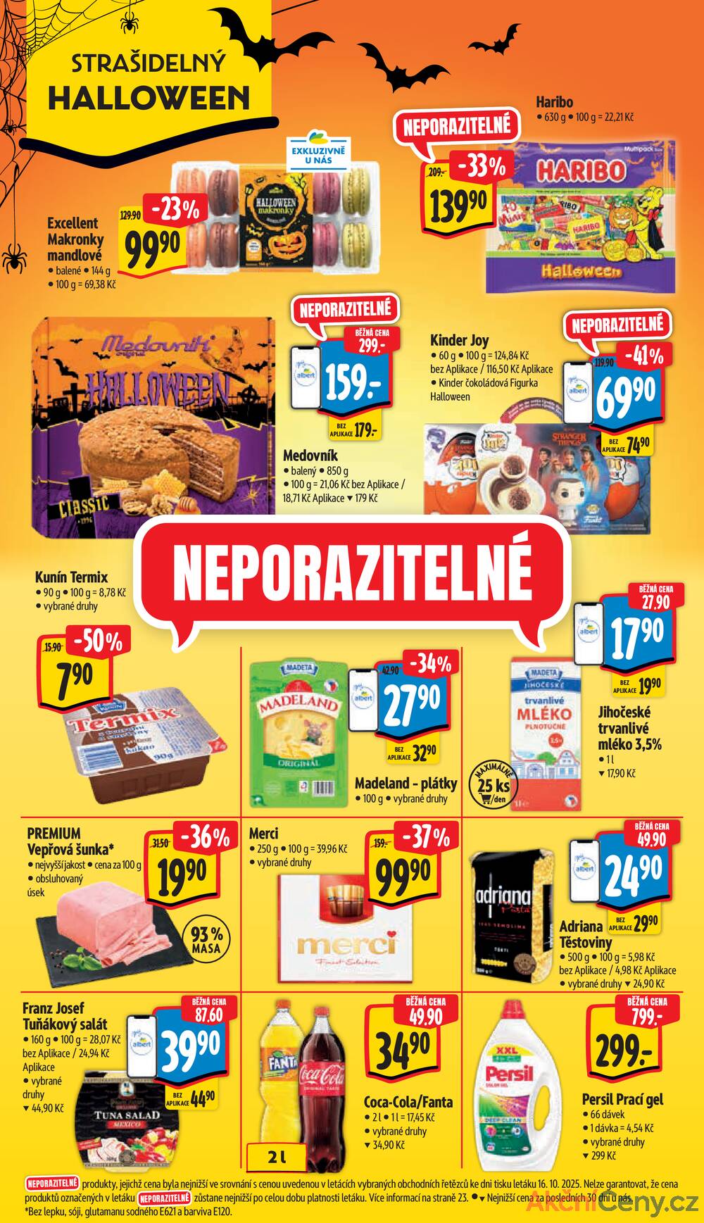 Leták Albert - Albert Supermarket Jihomoravský od 22.10. do 27.10.2025 - strana 8
