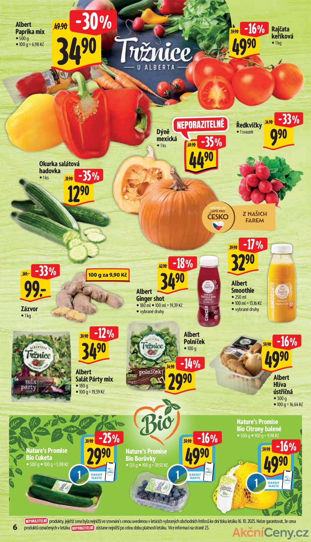 Leták Albert - Albert Supermarket Jihomoravský od 22.10. do 27.10.2025 - strana 13