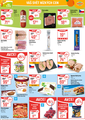 Akční leták Globus 22.10. - 27.10.2025 - Globus Praha - Čakovice