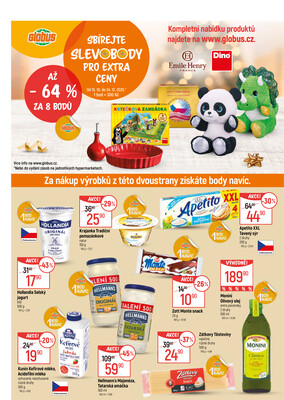 Leták Akční leták Globus 22.10. - 4.11.2025 - Globus Brno Ivanovice