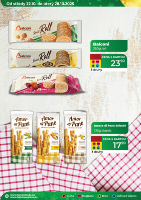 Tamda Foods od 22.10. do 28.10.2025