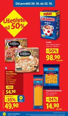 Lidl od 20.10. do 22.10.2025