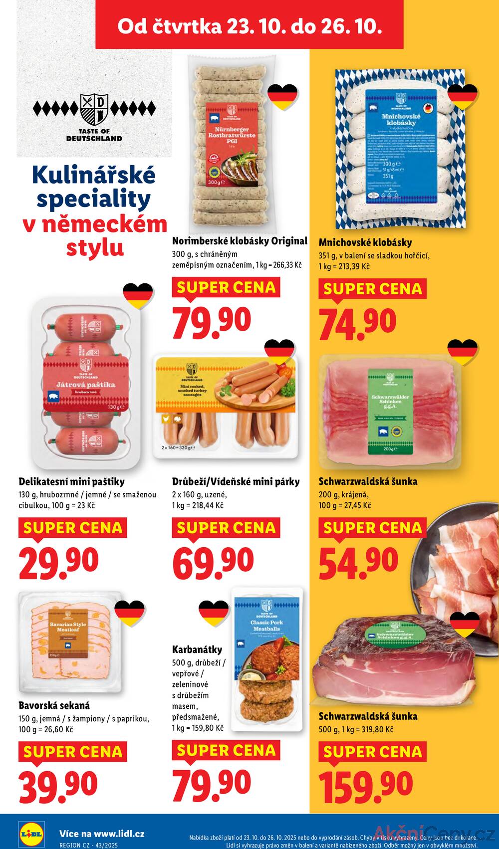 Leták Lidl - Lidl Čtvrtek od 23.10. do 26.10.2025 - strana 14