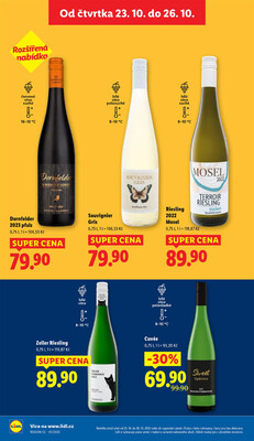 Lidl Čtvrtek od 23.10. do 26.10.2025