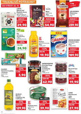 Kaufland 22.10. - 27.10. - Kaufland - Prachatice