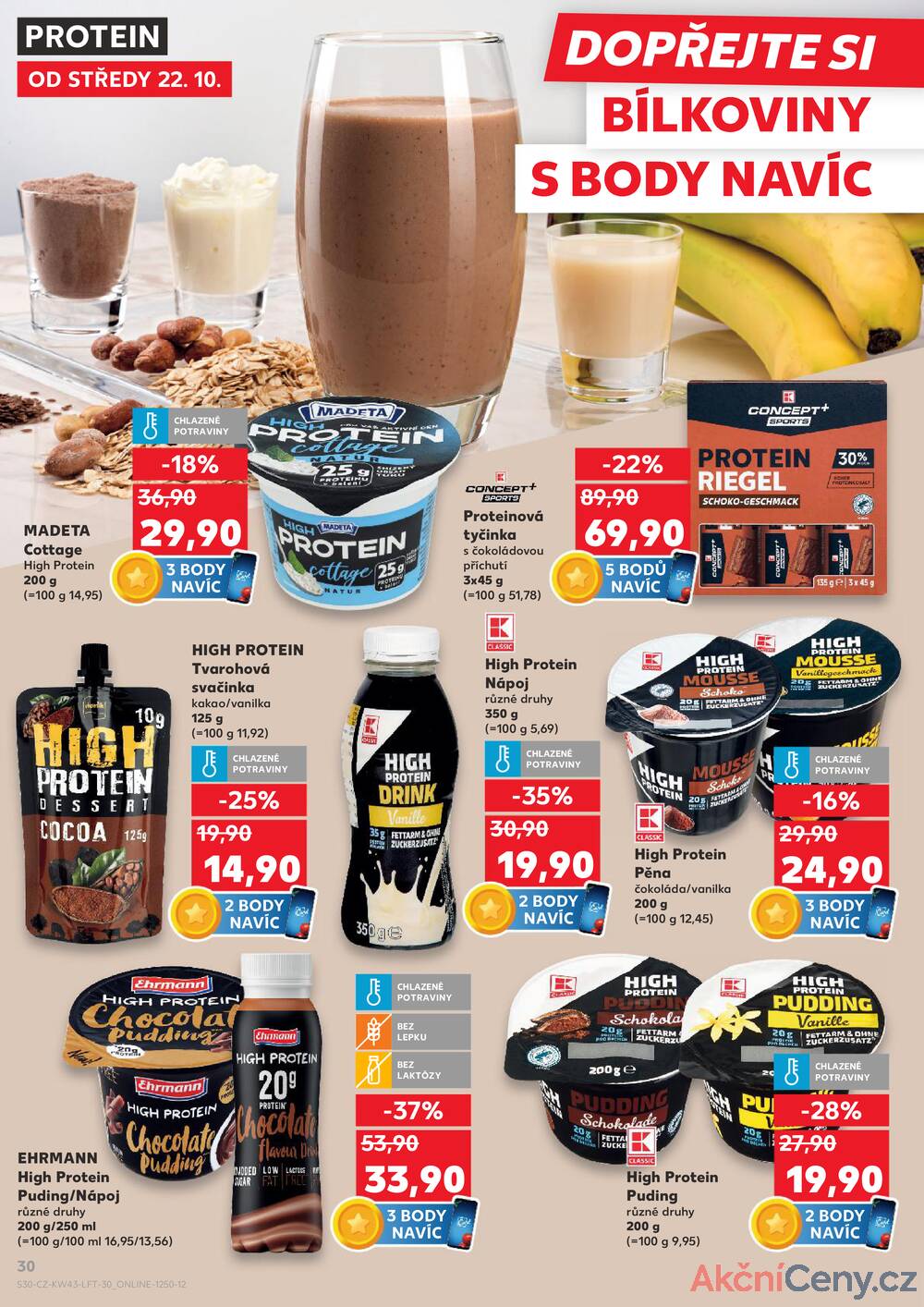 Leták Kaufland - Kaufland 22.10. - 27.10. - Kaufland - Praha 12 (Modřany) - strana 30