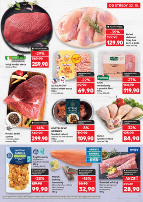 Kaufland 22.10. - 27.10. - Kaufland - Jindřichův Hradec