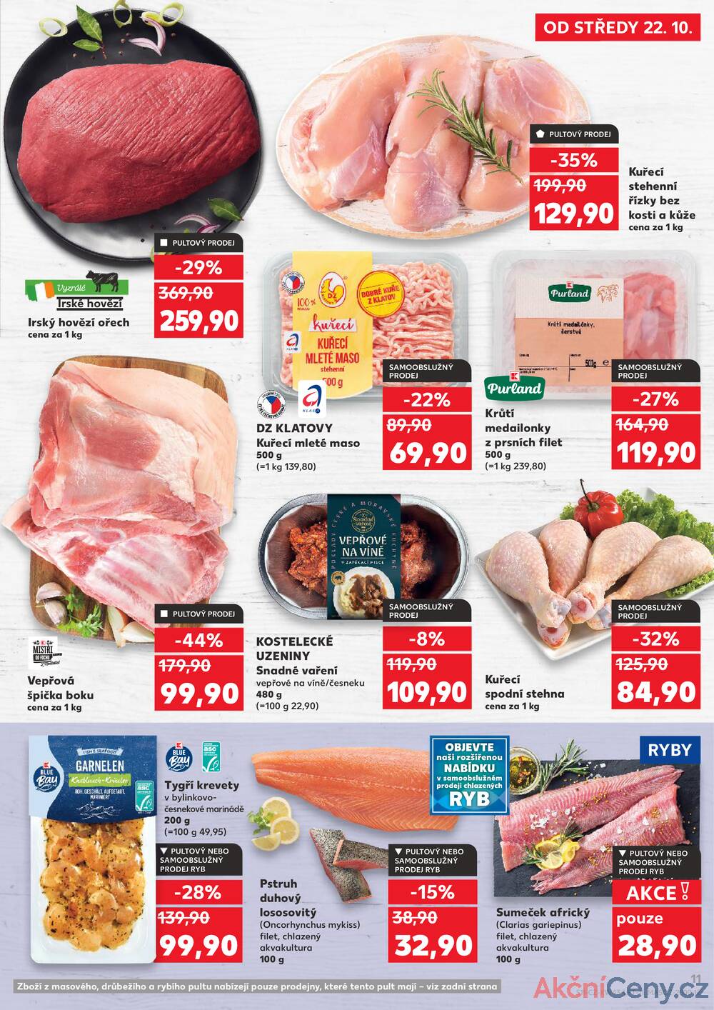 Leták Kaufland - Kaufland 22.10. - 27.10. - Kaufland - Bohumín - strana 11