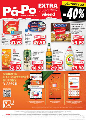 Kaufland 22.10. - 27.10. - Kaufland - Bohumín