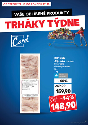 Kaufland 22.10. - 27.10. - Kaufland - Prostějov (Okružní ulice)
